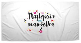 Sablio Uterák Najlepšia manželka - 50x100 cm