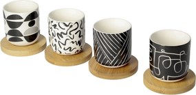 Súprava šálok Contraria 100ml bamboo