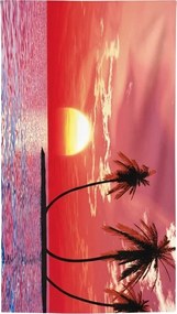Rýchloschnúca XXL plážová osuška SERENA farebná 150 x 210 cm, 100% mikrovlákno