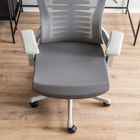 Kancelárske kreslo ergonomické otočné COLORADO sivé