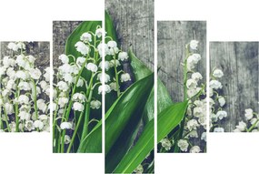 Obraz konvaliniek (150x105 cm)
