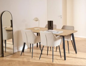 Jídelní křeslo LIZZY béžové