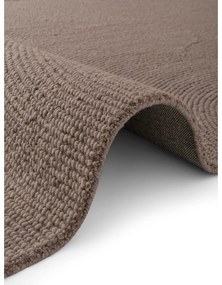 Ručne tkaný vlnený koberec taupe 160x230 cm Eleni Taupe – Hanse Home