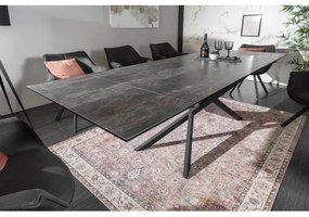Rozkladací jedálenský stôl 40170 180/220/260 x 90cm Lava Look Ceramik  - Komfort-nábytok