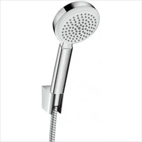 Hansgrohe Crometta sprchová hlavica s hadicou biela/chróm 26 690 400