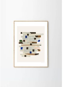 Plagát 50x70 cm Cut up Stripes – Berit Mogensen Lopez – The Poster Club