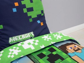 Detské obliečky MINECRAFT HEROES farebné Rozmer obliečky: 70 x 80 cm | 140 x 200 cm