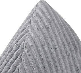 Sedací vak pre deti – sivý Lamell, prémiový manšestr