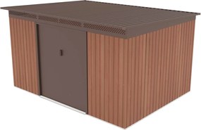 Záhradný domček G21 GRAH 915 - 340 x 269 cm, hnedý