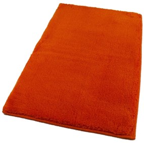 ROUTNER Kúpeľňová predložka UNI COLOR Oranžová 10108 - Oranžová / 70 x 120 cm 10108