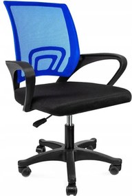 Kancelárska stolička SMART modrá / čierna