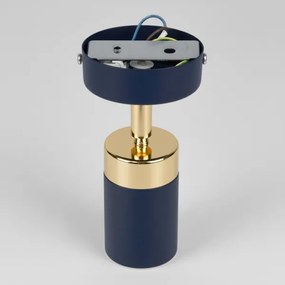 Brilagi - Nástenné bodové svietidlo POKER 1xGU10/25W/230V modrá