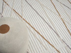 My Flair, Kusový koberec Luana 1 creme, 140x200, biela, chodba / predsieň