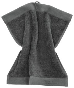 Tmavosivý froté bavlnený uterák 30x30 cm Comfort – Södahl