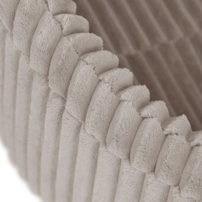 Suchý bazén okrúhly 90x30 cm – béžový Puffy Lamell + 200 perleťových guličiek