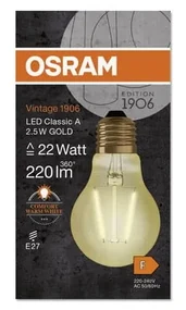 Teplá LED žiarovka E27, 2,5 W - Candellux Lighting