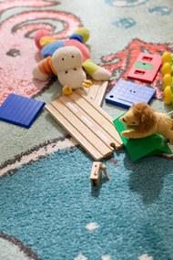 Detský koberec Funky Top Aquario mätový