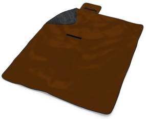 Sablio Plážová deka Hnedá: 200x140 cm