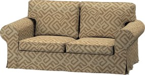 Poťah na sedačku Ektorp (rozkladacia, pre 2 osoby) NOVÝ MODEL 2012 farba produktu béžová látka zapletaná, vzorované