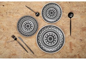 Čierny antikoro príbor 16 ks Modern retro – Premier Housewares