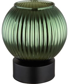 Globo 15638TG - Stolná lampa ZUMBA 1xE27/25W/230V pr. 15 cm zelená