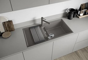 Blanco Adira XL 6 S, silgranitový drez 1000x500x200 mm, 1-komorový, biela, BLA-527621