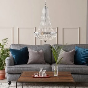 Markslöjd 104890 - Krištáľový luster na reťazi GRÄNSÖ 2xE14/40W/230V