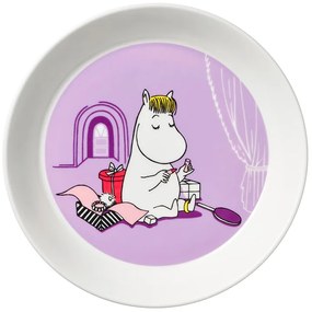 Set hrnčeka a taniera Snorkmaiden, fialový