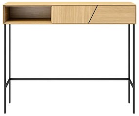 Konzolový stolík inasa 100 x 82 cm prírodný MUZZA