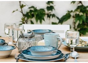 Tyrkysovomodrý kameninový hrnček Costa Nova Nova, 300 ml