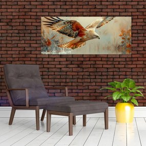 Obraz - Dravý vták (120x50 cm)