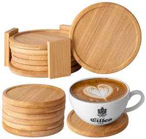 Sada podložiek pod poháre EMERALD (6 ks)