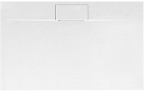 Rea Bazalt, sprchová vanička 100x80x2,5 cm, biela, REA-K3902