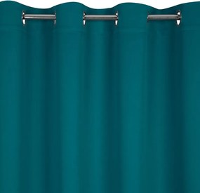ZÁVES BLACKOUT NA KRÚŽKOCH 135X250 CM PETROLEJOVÝ