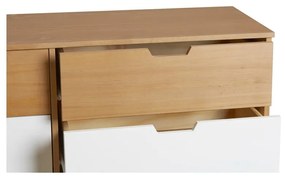 Komoda z masívneho borovicového dreva Marckeric Cusco, šírka 120 cm