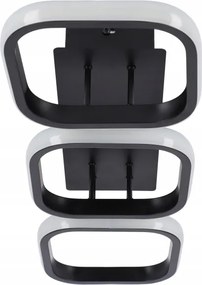 LED stropné svietidlo LED/33W/230V čierne