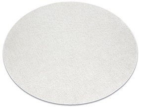 Šnúrkový okrúhly koberec CASABLANCA PLUS krémový