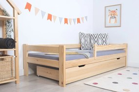 Ourbaby® 273-0 Paul posteľ bez úložného priestoru 200x90 cm prírodná