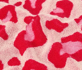 Prémiové uteráky, 2 ks, leopardia potlač