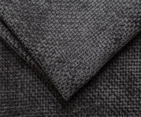Rohová sedačka Salma, grafitová tkanina, univerzálna pravá/ľavá