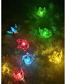 Svetelná reťaz Astra LED mini Stromček farebná, 20 žiaroviek