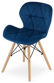 Set dvoch jedálenských stoličiek LAGO granátové (2ks)