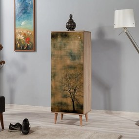 Skrinka na topánky Mega Sonoma Oak Trees