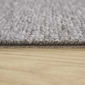 Betap, Metrážny koberec Debut 71, na mieru, šíře 4m, šedá, filc, detská izba