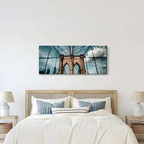 Obraz - Brooklynský most (120x50 cm)