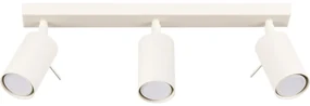 Sollux SL.1496 - Bodové svietidlo RING 3xGU10/10W/230V krémová SLX1390