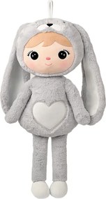 Mojkáčik - Bábika králik sivá XL 70 cm