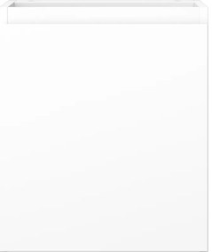 Mexen Orio, kúpeľňová skrinka 40 cm, 1 dvierka, biela matná, 91A11-04047-1-BF01