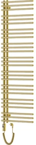 Mexen Neptun, elektrické vykurovacie teleso 1600 x 500 mm, 600 W, zlatá lesklá, W101-1600-500-2600-50