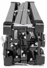 Nožnicový stan 3×3 m – záhradný pavilón pre veľtrhy, expresné akcie a catering, čierny Springos GP0004